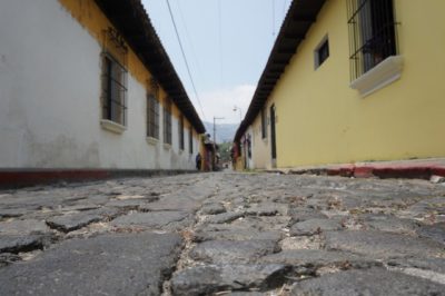 世界遺産アンティグアの石畳